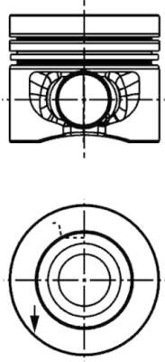Kolbenschmidt Kolben 40558610