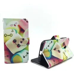 König Design Schutz Hülle für Samsung Galaxy S4 Marshmallows Tasche Case Cover + 1 Panzer Schutz Glas (Samsung Galaxy S4), Smartphone Hülle