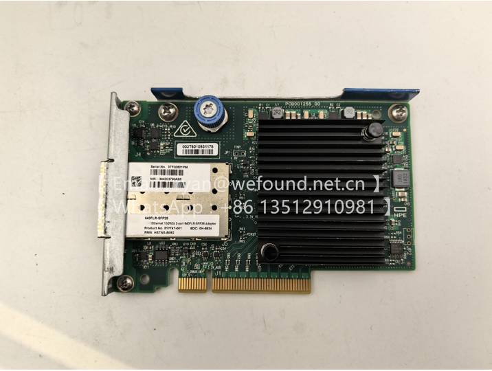 Adaptateur HPE Ethernet 10/25Gb 2 ports 640FLR-SFP28 817747-001