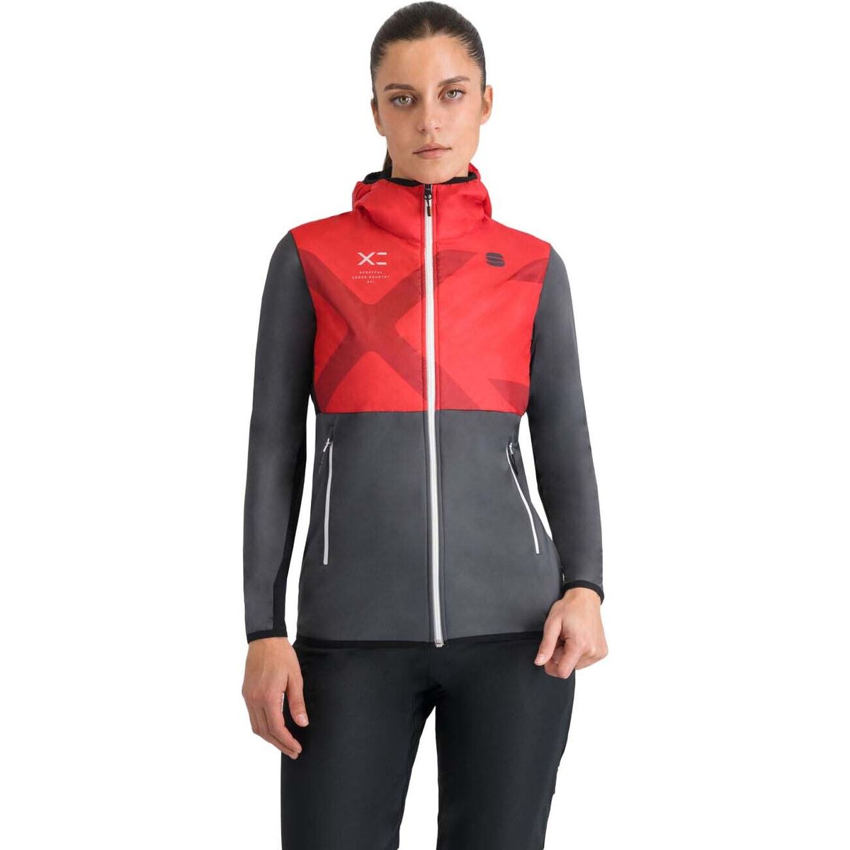 Sportful Rythmo W Jacket black oyster/hibiscus (011) S 0425528-011-S