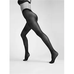 camano Fashion Dots Strumpfhose 40 DEN Damen 9999 - black L