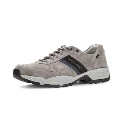 Sneaker GABOR "Sneaker low", Herren, Gr. 43, grau, Schuhe Sneaker