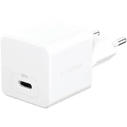 PanzerGlass empower™ by ® Turbo 30W Ladegarät Single USB-C | EU Anschluss | Silber Weiß