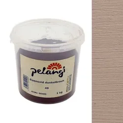 Pelangi Eisenoxid dunkelbraun 49 - 100 g Becher
