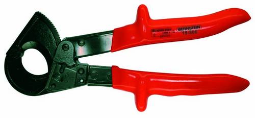 Bernstein Tools for Electronics 15-506 VDE VDE-Kabelschere Geeignet für (Abisoliertechnik) Alu- und Kupferkabel, ein- un