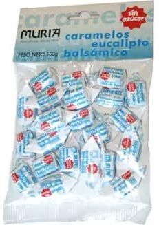 Muria Caramelos sin Azúcar Eucalipto 100 g
