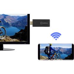 Renkforce renkCast 3 HDMI Streaming Stick AirPlay, Miracast, DLNA, externe Antenne RF-3386052