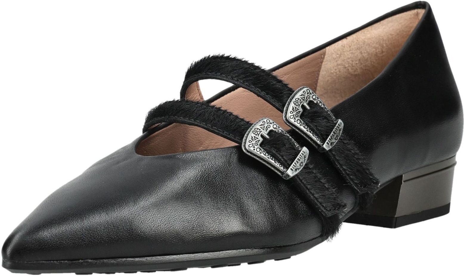 Pumps HISPANITAS "Hispanitas Pumps Leder", Damen, Gr. 38, schwarz, Leder, Schuhe Pumps