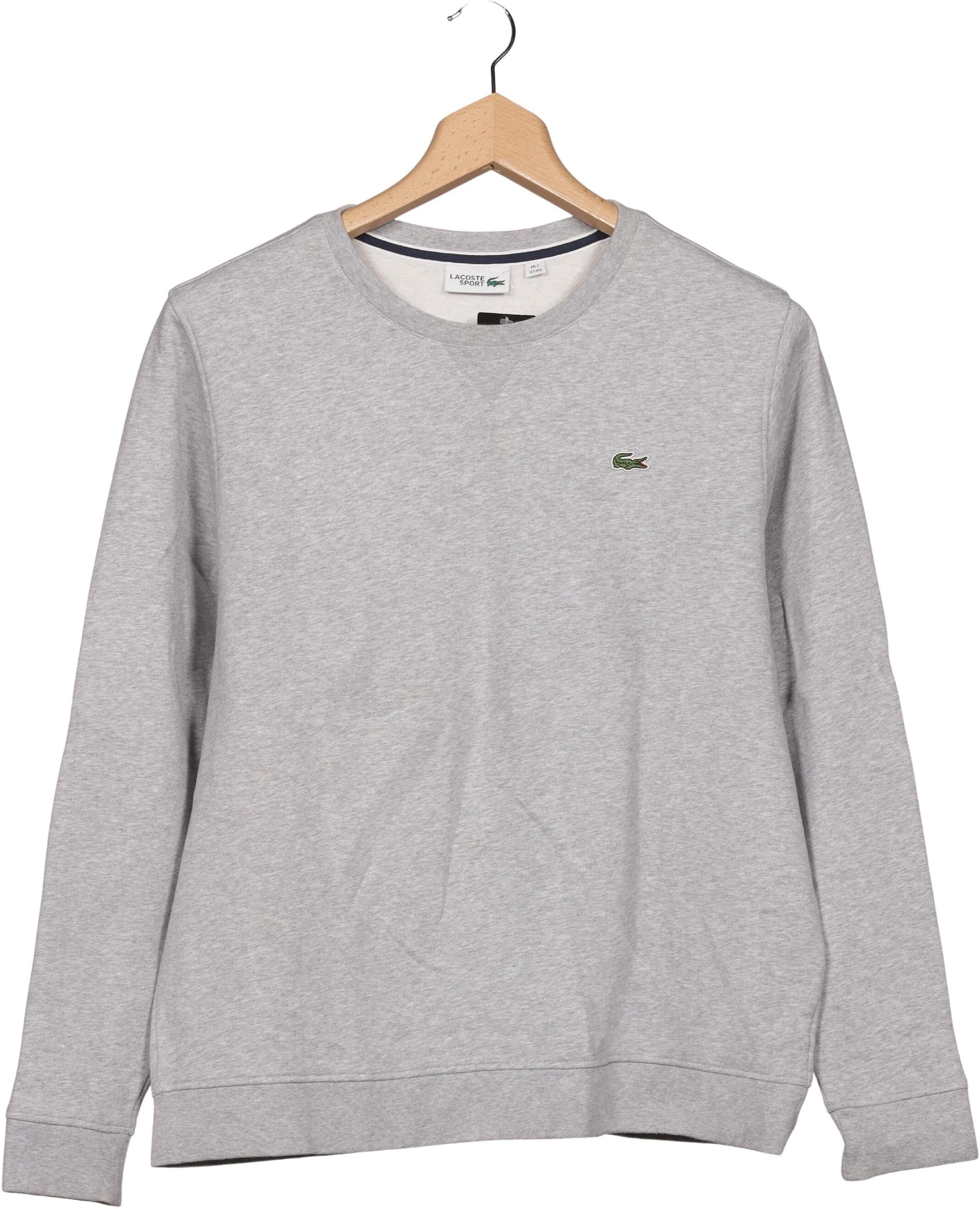 Lacoste Sport Herren Sweater, Grau, Gr. Xxl, Synthetik / Baumwolle - Second Hand
