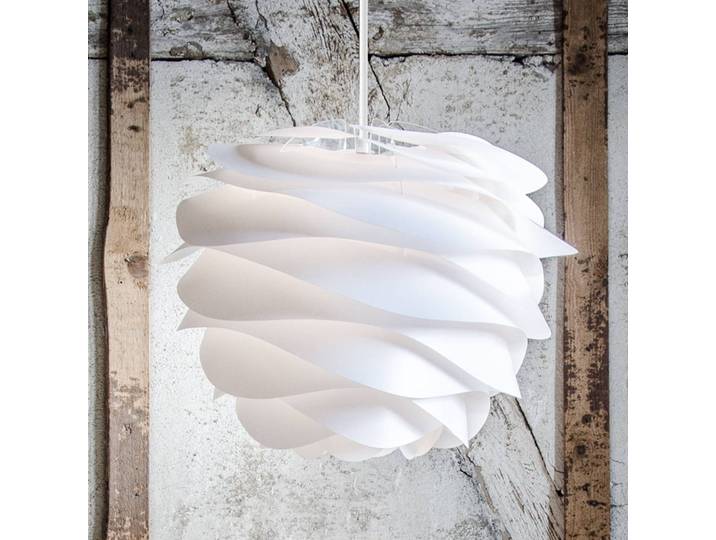 UMAGE Designer Hängelampe Carmina, dimmbar, weiß / opal, für Wohn- / Esszimmer, Kunststoff, Design, Pendelleuchte