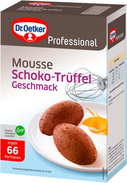 Dr. Oetker Professional Mousse Schoko-Trüffel 1,0 kg 709653008