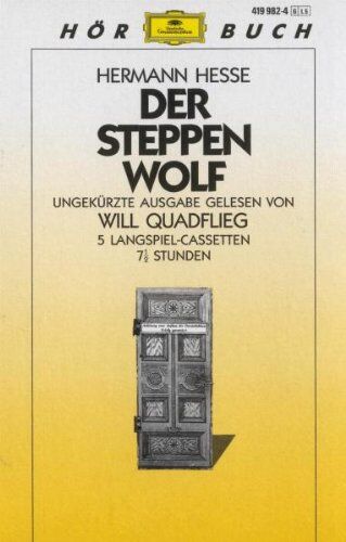 Will Quadflieg - Der Steppenwolf [Musikkassette] - Preis vom 10.10.2026 11:48:34 h
