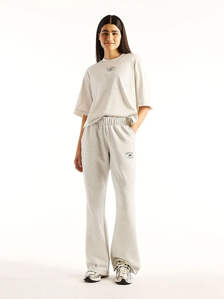 NEW BALANCE Damen Jogginghose hellgrau   XS W