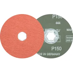 PFERD TOOLS COMBICLICK Korund Fiberscheibe für Edelstahl - 64191015