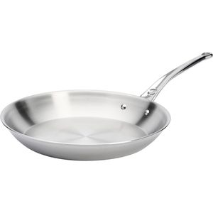deBuyer Pfanne Affinity 10-372432, Ø 32 cm, induktionsgeeignet, Edelstahl