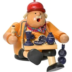 KWO Erzgebirge Kantenhocker Geschirrhändler Höhe 15 cm