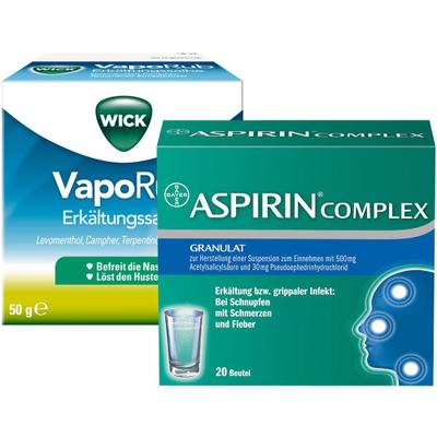 Erkältungsset Wick VapoRub + Aspirin Complex 1 St Set