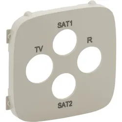 LegrandValena Allure, Abdeckung für TV-R-SAT-SAT (mandelweiß)