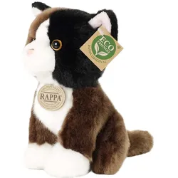One for Fun Sitzende Katze Plüschtier 18 cm eco-friendly (18 cm)