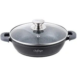 Aluguss Servierpfanne Ø24cm mit Deckel
