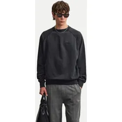 Sweater Signar Terry Raglan Schwarz XL