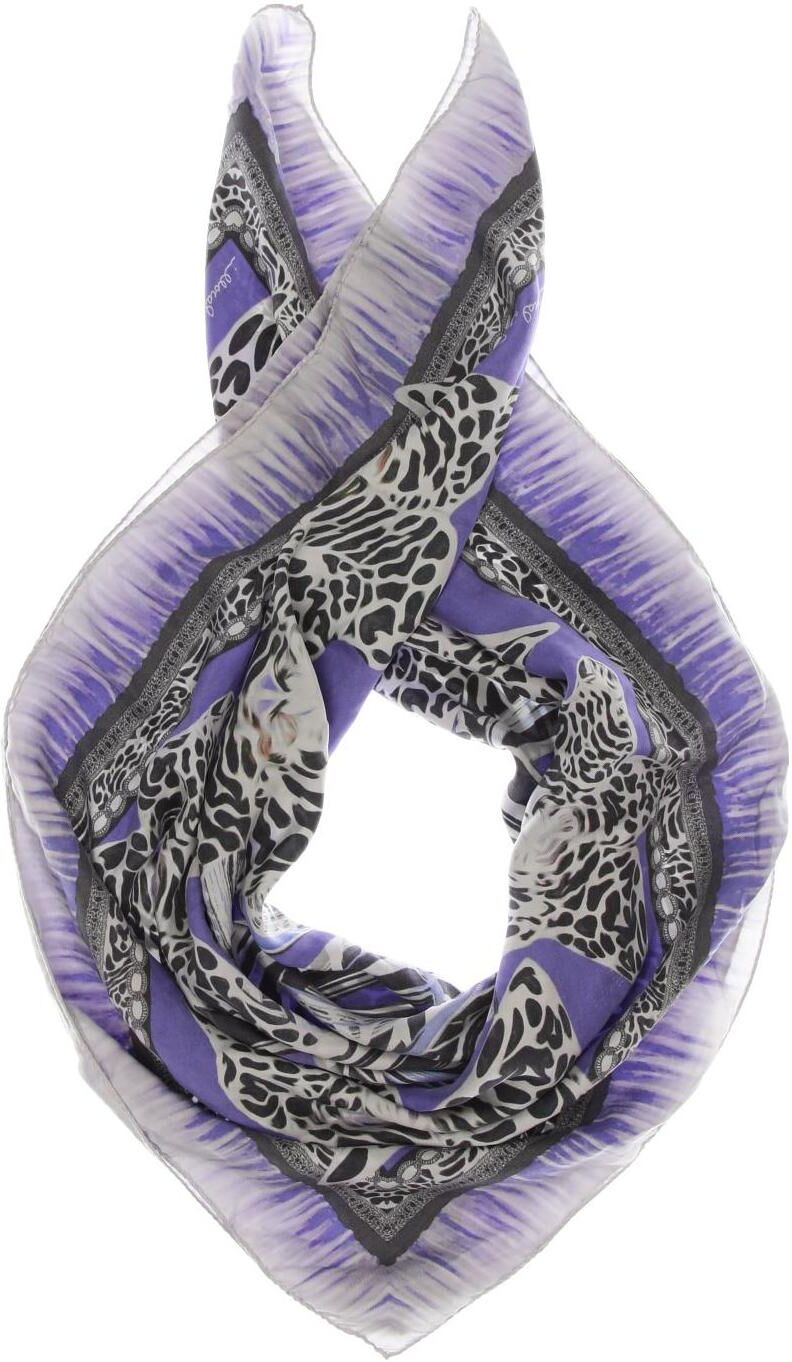 Roberto Cavalli Damen Schal oder Tuch, Flieder, Seide - Second Hand