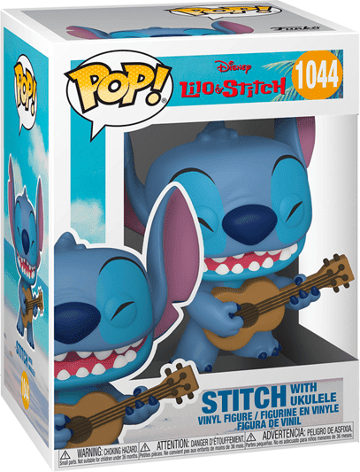 Funko Pop! Vinyl - Lilo ; Stitch Stitch With Ukulele Figure, 4-in, Age 3+