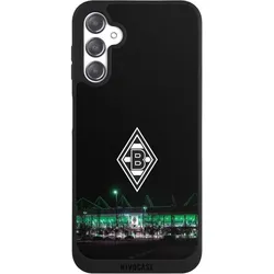 Nivocase Handyhülle für Samsung Galaxy A14 5G Hülle NIVOpure Case Schwarz Borussia Mönchengladbach (Samsung Galaxy A14 5G), Smartphone Hülle, Schwarz