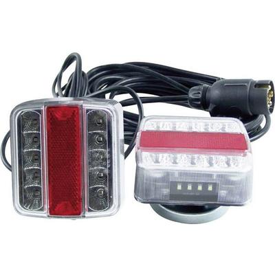 Berger & Schröter Beleuchtungssatz 13-polig Blinker, Bremslicht, Kennzeichenleuchte, Rückleuchte rechts, links 12V Transparent