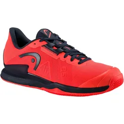 Head, Herren, Tennisschuhe, Sprint Pro 3.5 Clay Männer Tennisschuhe (44), Rot, Schwarz