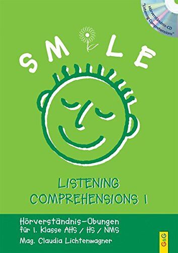 Claudia Lichtenwagner - Smile 1 - Listening Comprehensions mit CD: Englisch-Übungsbuch für die 1. Klasse HS/NMS/AHS - Preis vom 19.10.2026 19:33:35 h