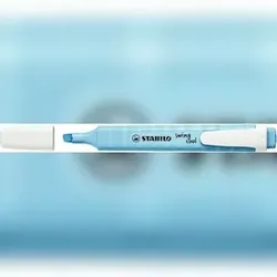 Textmarker STABILO swing cool 1-4mm, himmlisches blau, mit Clip