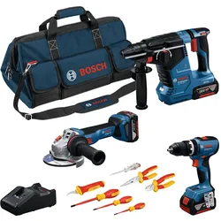Bosch Professional, Elektrowerkzeug Set, Profi-Set