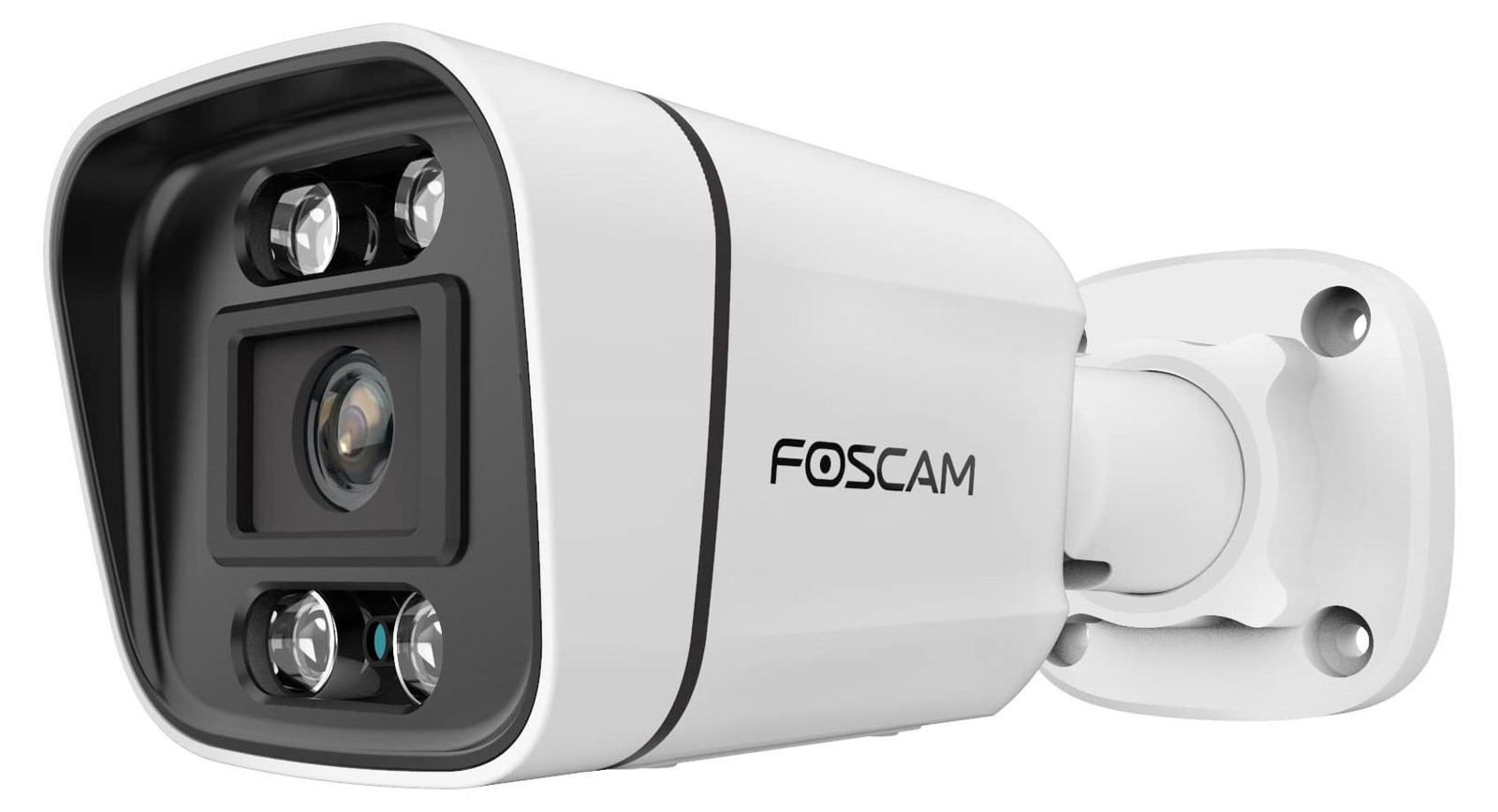 Foscam V8EP 8 MP PoE Outdoor IP-camera met lichtspots en sirene, wit