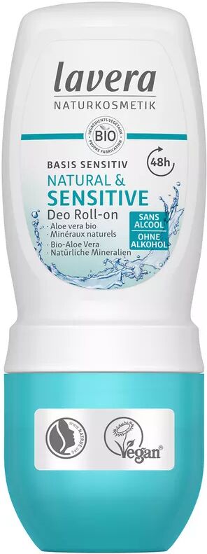 Lavera - Deo Roll-On basis sensitiv NATURAL & SENSITIVE, 50 ml