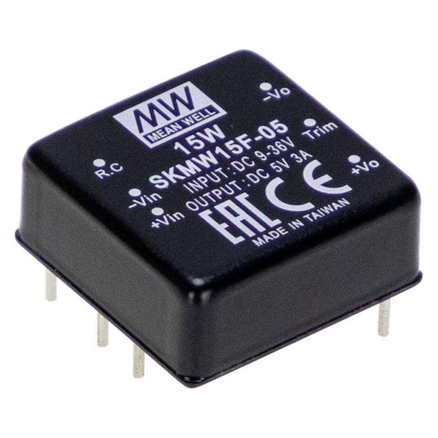 Mean Well DC/DC-Wandler, Print (SKMW15G-12)