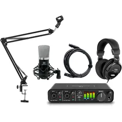 MOTU M4 4-Kanal USB C Audiointerface Podcast Set