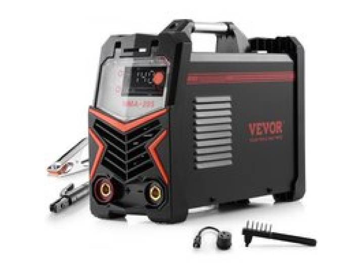 VEVOR MMA-Schweißgerät, 205A 2-in-1 MMA Lift TIG-Stabschweißgerät, IGBT-Inverter-Schweißgerät mit Digitalanzeige, Hot Start Arc Force Anti-Stick (Lift-Brenner nicht im Lieferumfang enthalten)