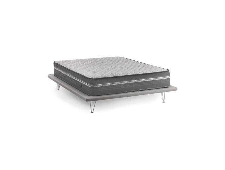 Matelas double en memory foam blanc 160x200 cm