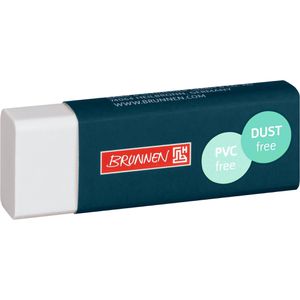 Brunnen Radiergummi Colour Code Dust Free, denim, für Bleistifte, weiß, Kunststoff
