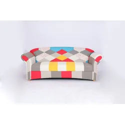 Better Home 3-Sitzer Sofa Loretta, ca. 204 x 83 x 85 cm – Bunt