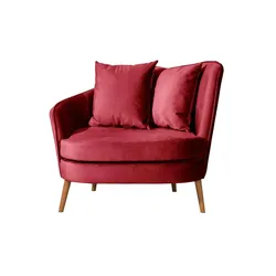 Max Winzer Sessel  Miranda ¦ rot ¦ Maße (cm): B: 106 H: 88