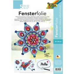 Folia, Fensterfolie, Fensterfolien funny color (50 x 35 cm)