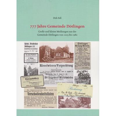 777 Jahre Gemeinde Dötlingen, Taschenbuch von Dirk Fass, Isensee, Florian, GmbH, 978-3-7308-2349-1