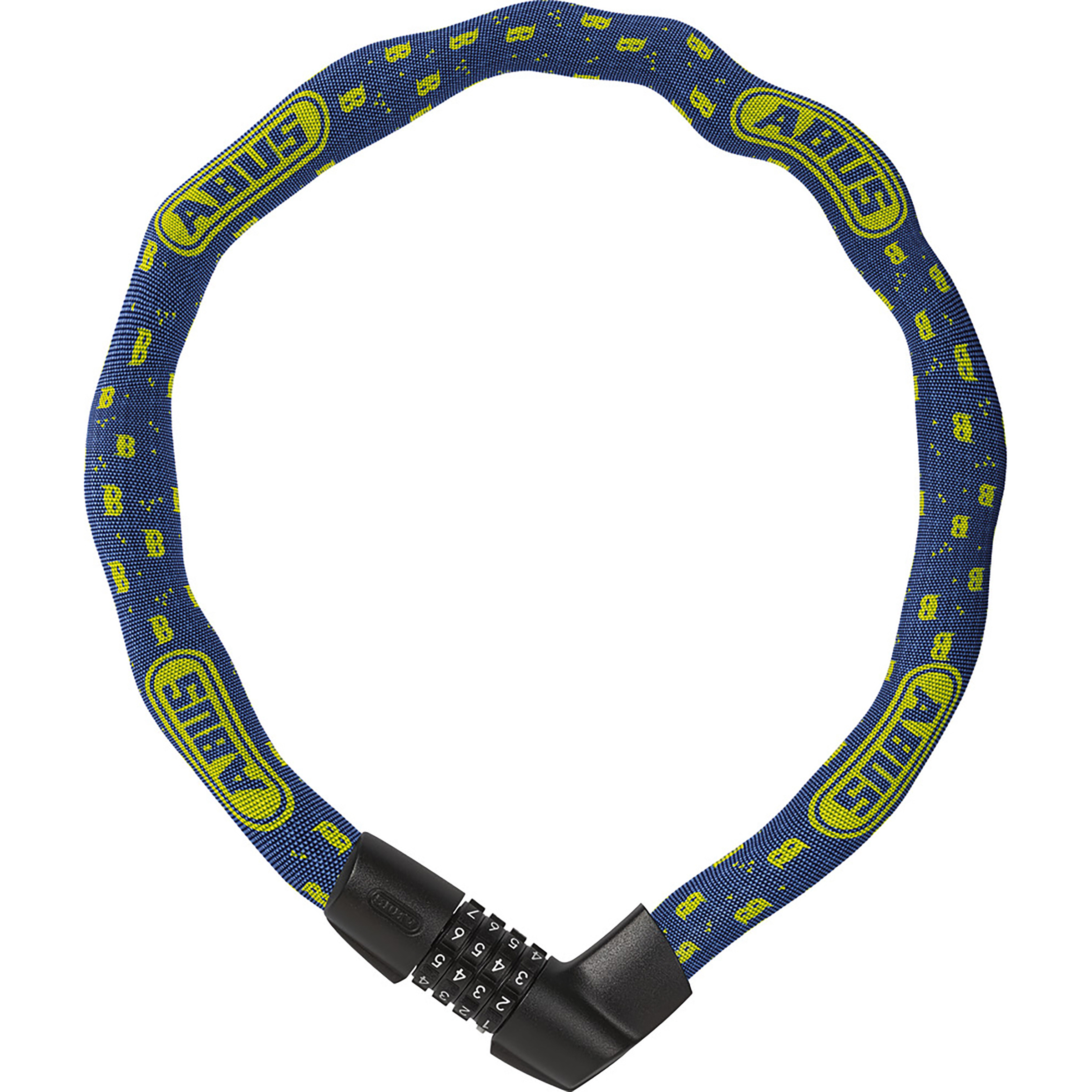 Abus Tresor 1385/75 Kettenschloss Fahrradschlösser blau Größe 75cm
