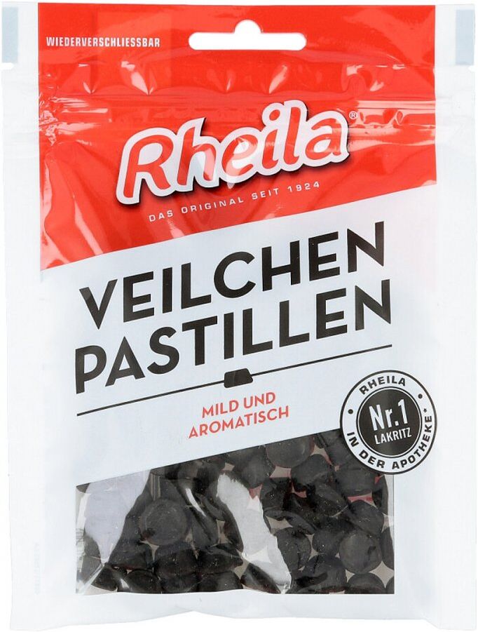 Rheila Veilchen Pastillen mit Zucker