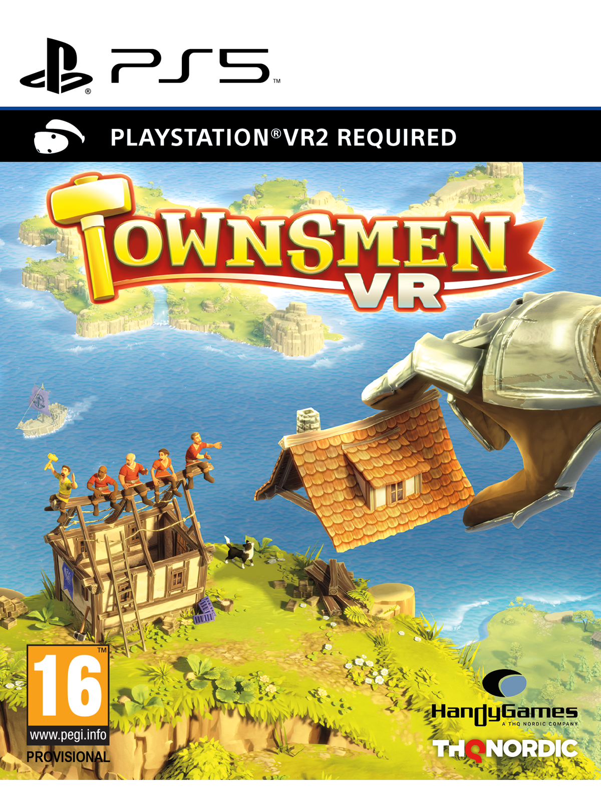 Townsmen: A Kingdom Rebuilt (PSVR2) - Sony PlayStation 5 - Strategie - PEGI 16