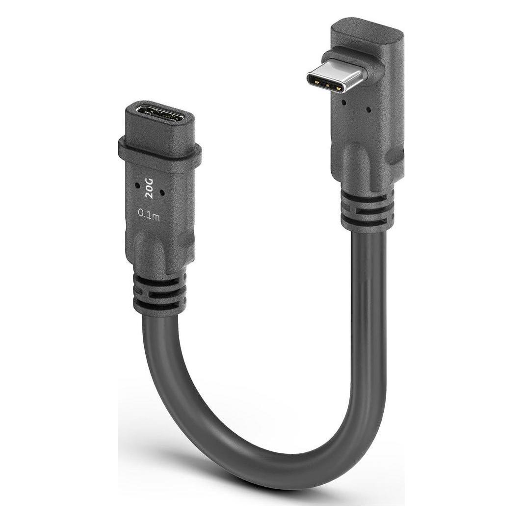 PureLink MicroX4 USB4-Kabel USB C - USB C 0.1 m (0.10 m, USB 4, 240 W) (PIA610)
