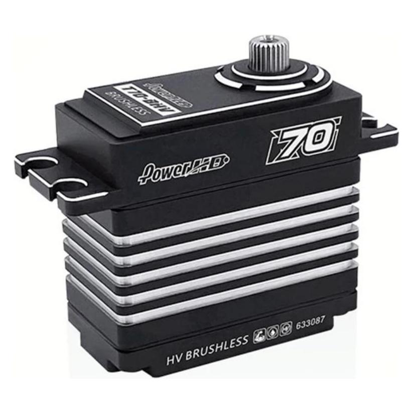Power HD Servo T70-BHV / 70kg / 0.12sec. / 7.4V Digital / Buggy 1:8 (PHD-T70-BHV)