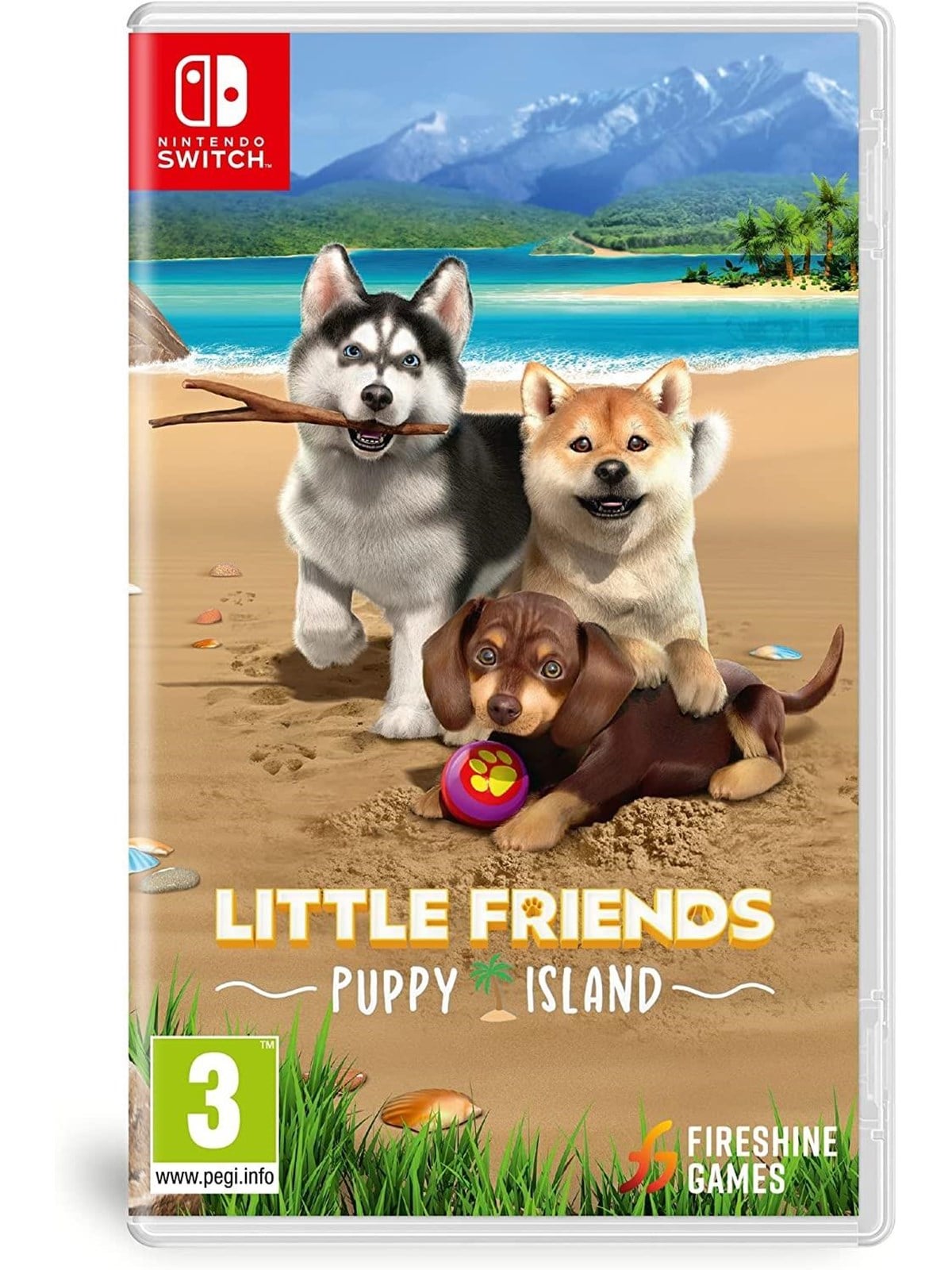 Little Friends Puppy Island (Code in a Box) - Nintendo Switch - Virtual Pet - PEGI 3